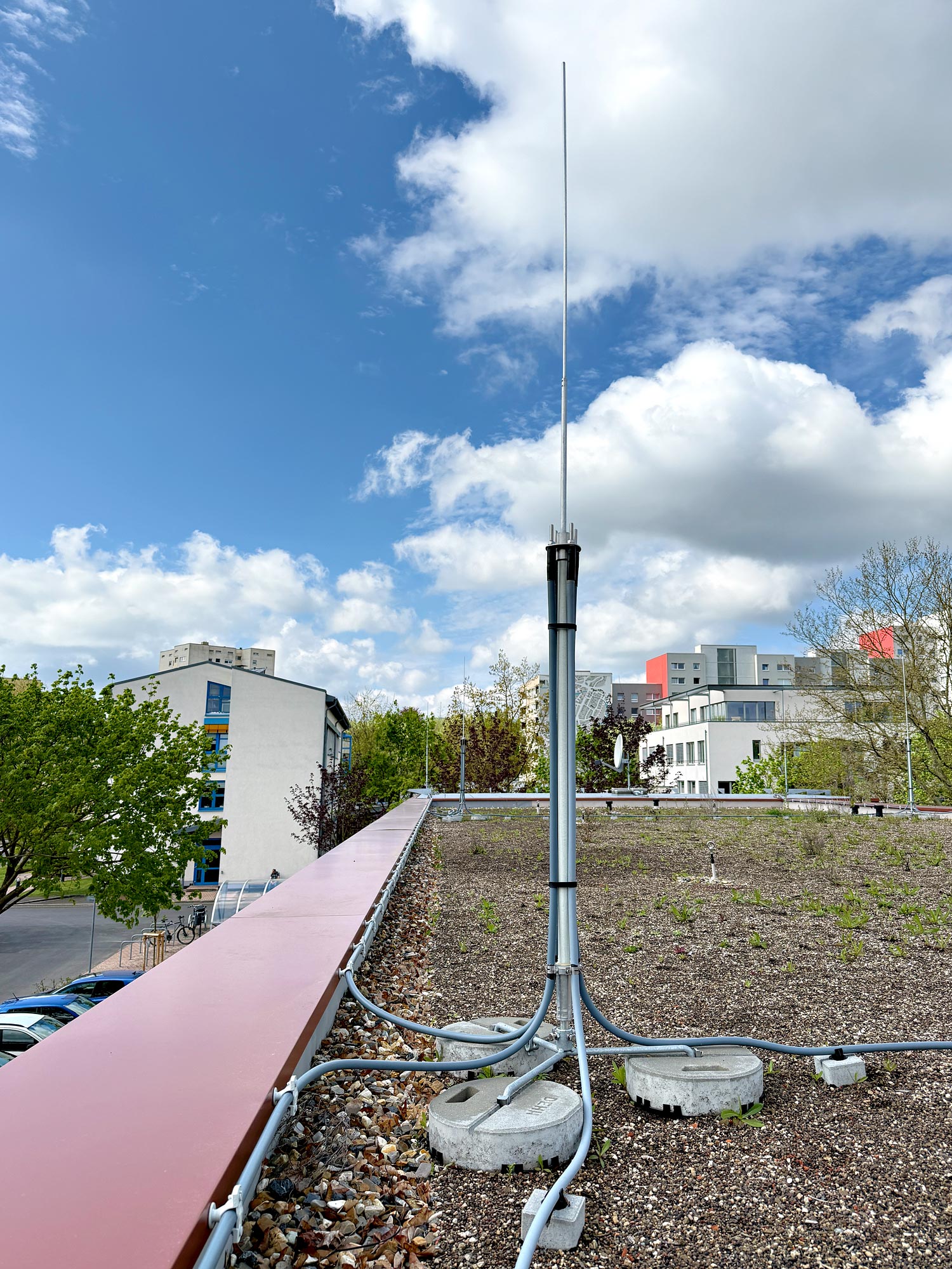 Isolierter Blitzschutz